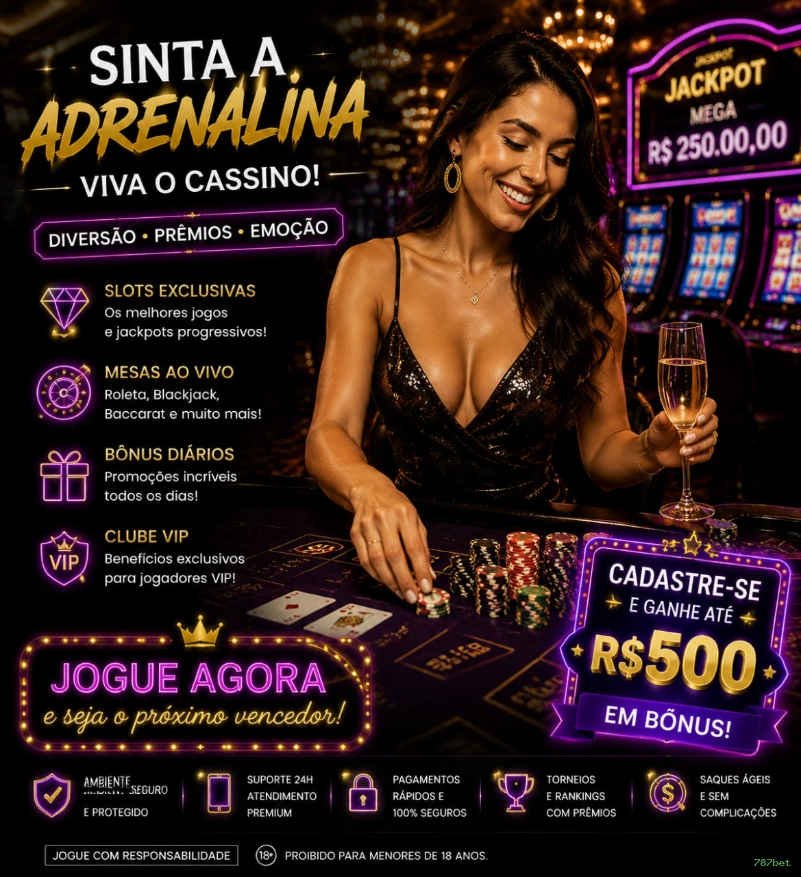 Aplicativo móvel 787bet para iOS e Android